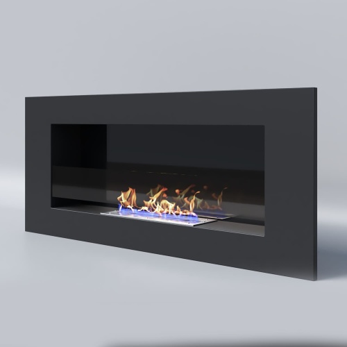 Биокамин "Русский огонь" Лайт 1200V встраиваемый с защитным и декоративным стеклом