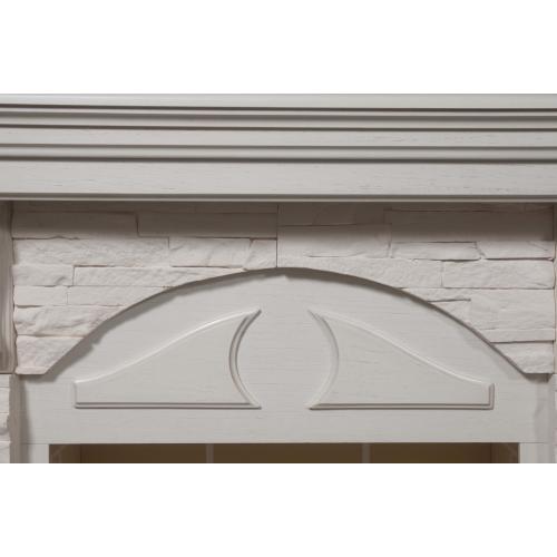 Torre C сланец белый (беленый дуб)+Caminetto EFP/P-20LS