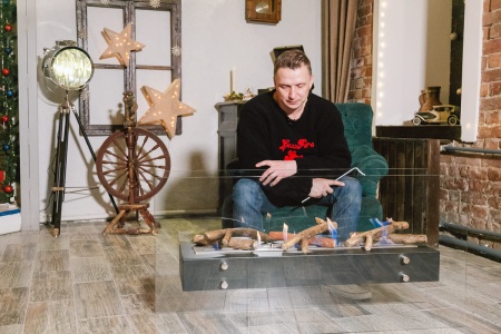 Напольный биокамин Lux Fire "Консул 1" 600 по цене 36 900 руб.