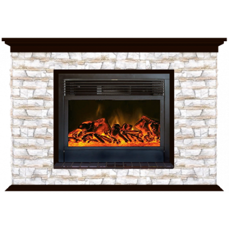 Пафос Алтай 28 (венге)+Newflame Пафос Алтай 28 (венге)+Newflame