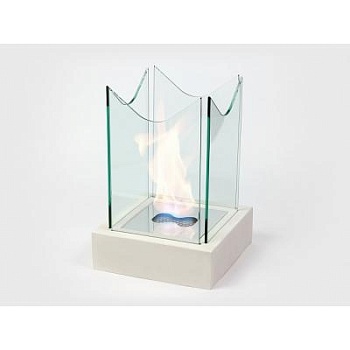 Настольный биокамин Lux Fire "Каменный цветок", M