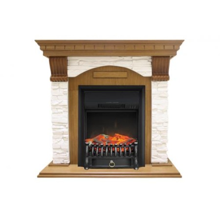 Dublin арочный скальный белый (дуб)+Majestic FX Brass