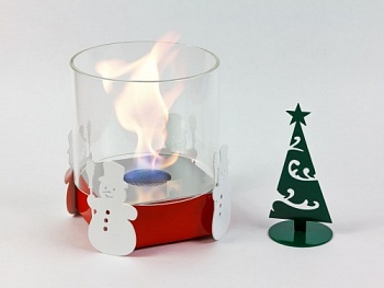 Биокамин настольный Lux Fire "Новогодний"