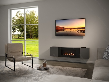 Тумба универсальная Lux Fire "Байкал" 1600, графит, с биокамином 900 Тумба универсальная Lux Fire "Байкал" 1600, графит, с биокамином 900 по цене 73 854 руб.