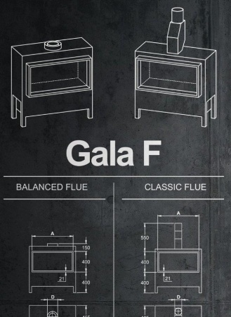 
Газовая топка Vero Design GA 4 F